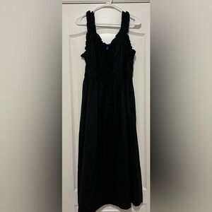 Old Navy Black Strapless Dress